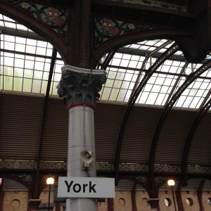 We travelled by train to York. The NRM is really close to the rear entrance of the railway station.